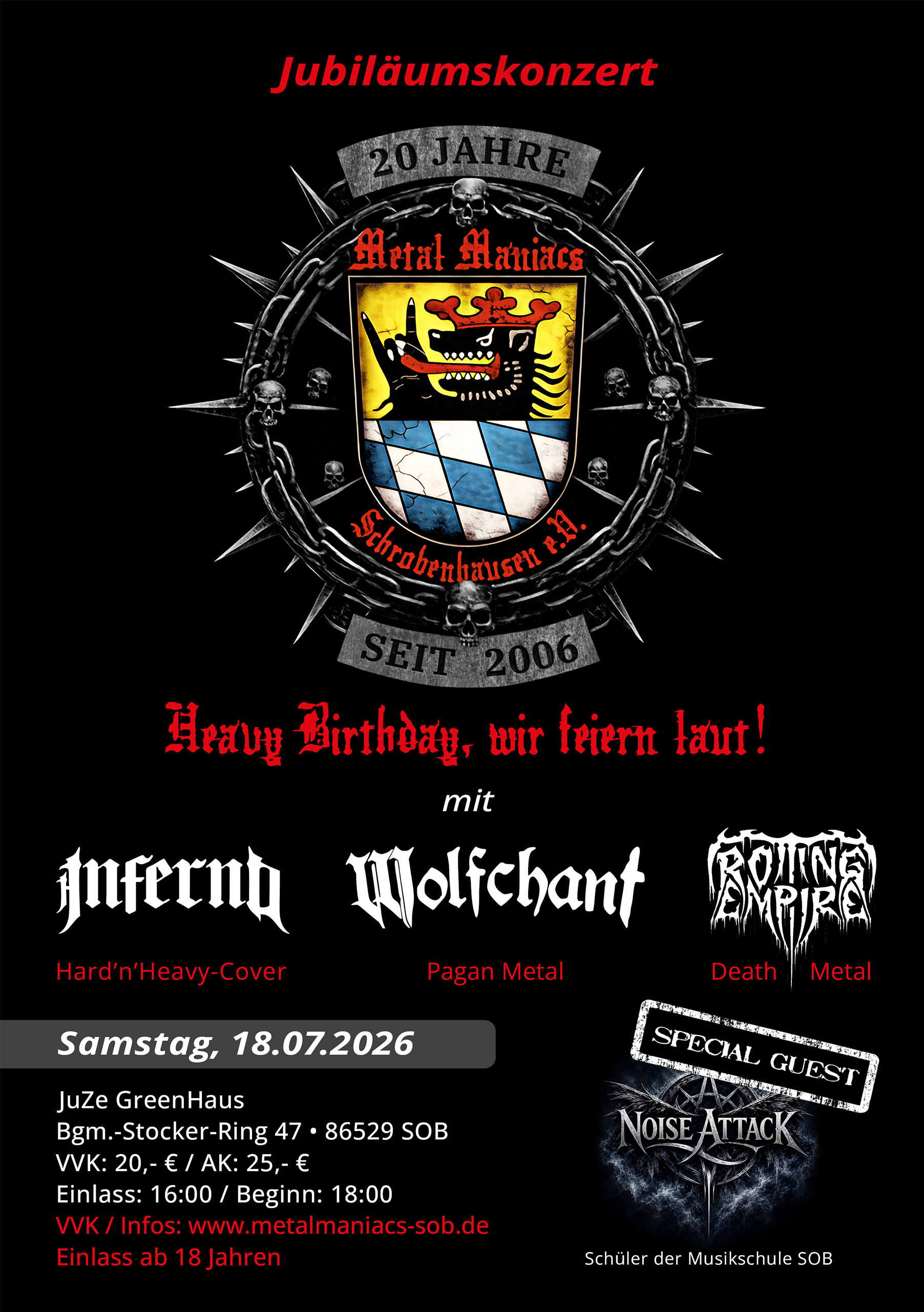 Heavy Birthday - wir feiern laut!